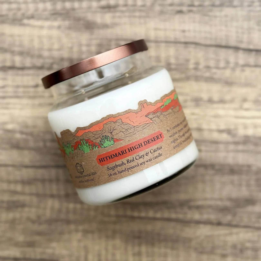 Cantrip Candles (16 oz Glass Candle) - Hithmari High Desert