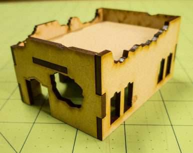 Middle East One Story Building (MDF) - 15MMDF014-D - 