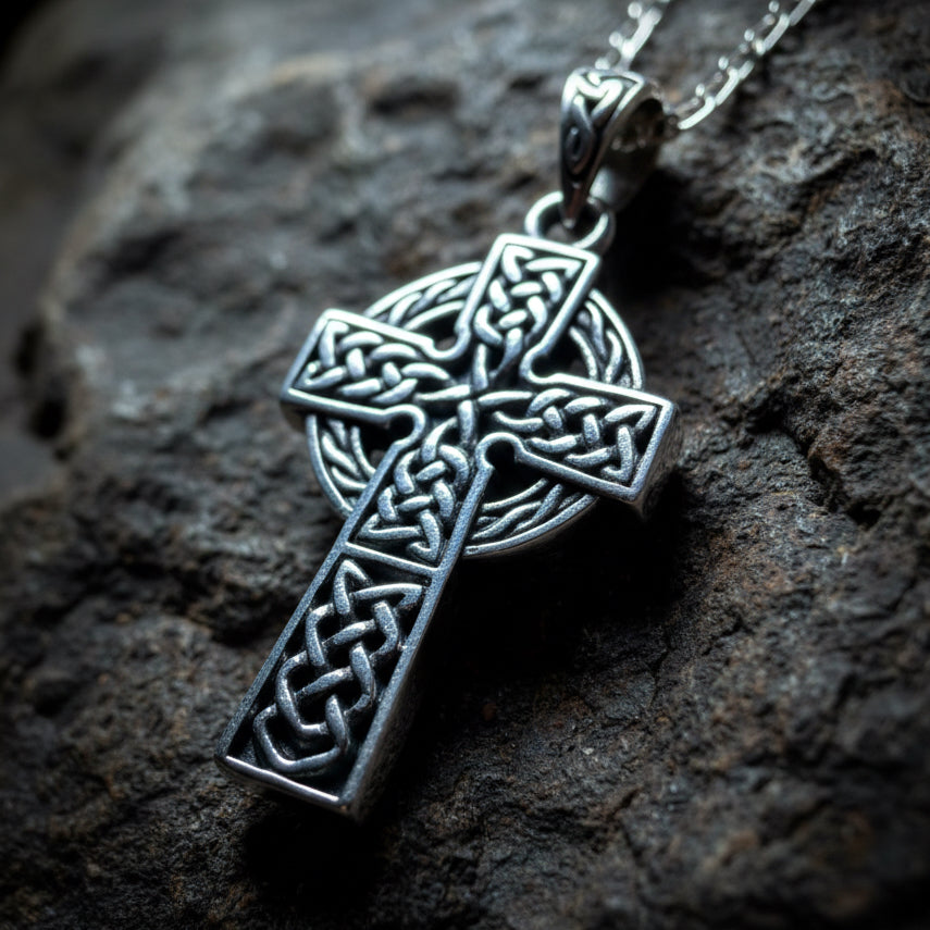 Chay Celtic Cross Necklace