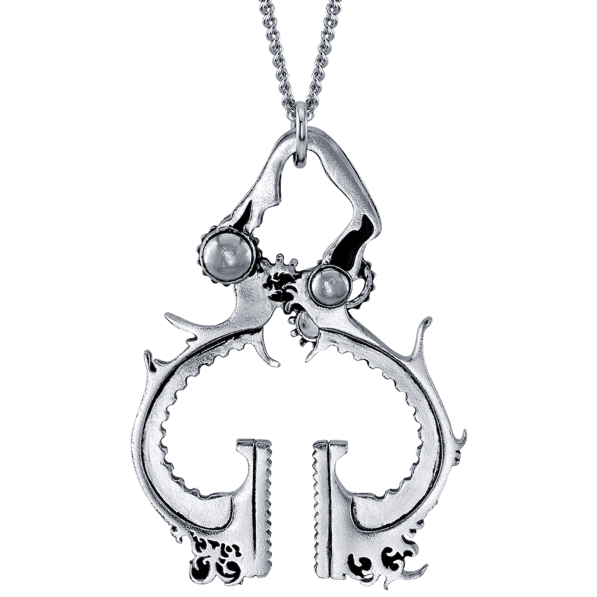 Magic: The Gathering X RockLove Black Vise Necklace - 