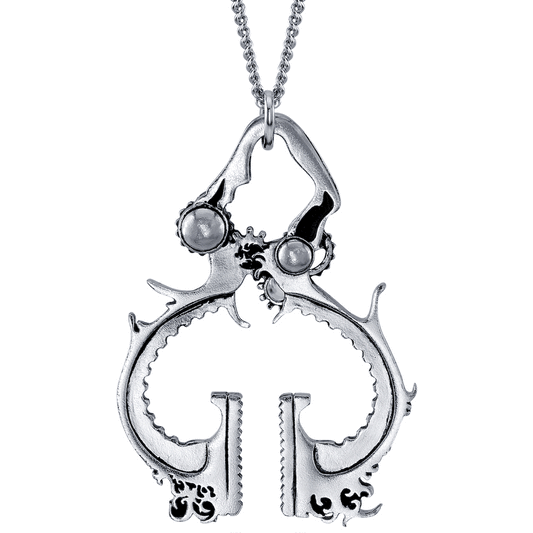 Magic: The Gathering X RockLove Black Vise Necklace - 