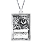 Magic: The Gathering X RockLove Black Lotus Miniature Card Necklace - 