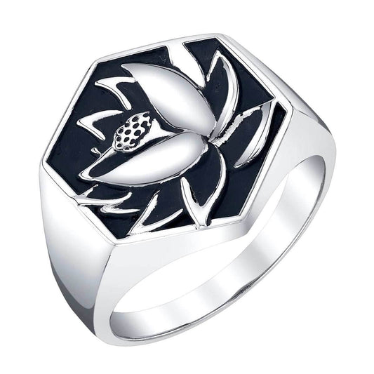 Magic: The Gathering X RockLove Black Lotus Signet Ring - Size 6