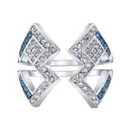 Star Wars X RockLove Ahsoka Tano Crystal Ring - Size 5