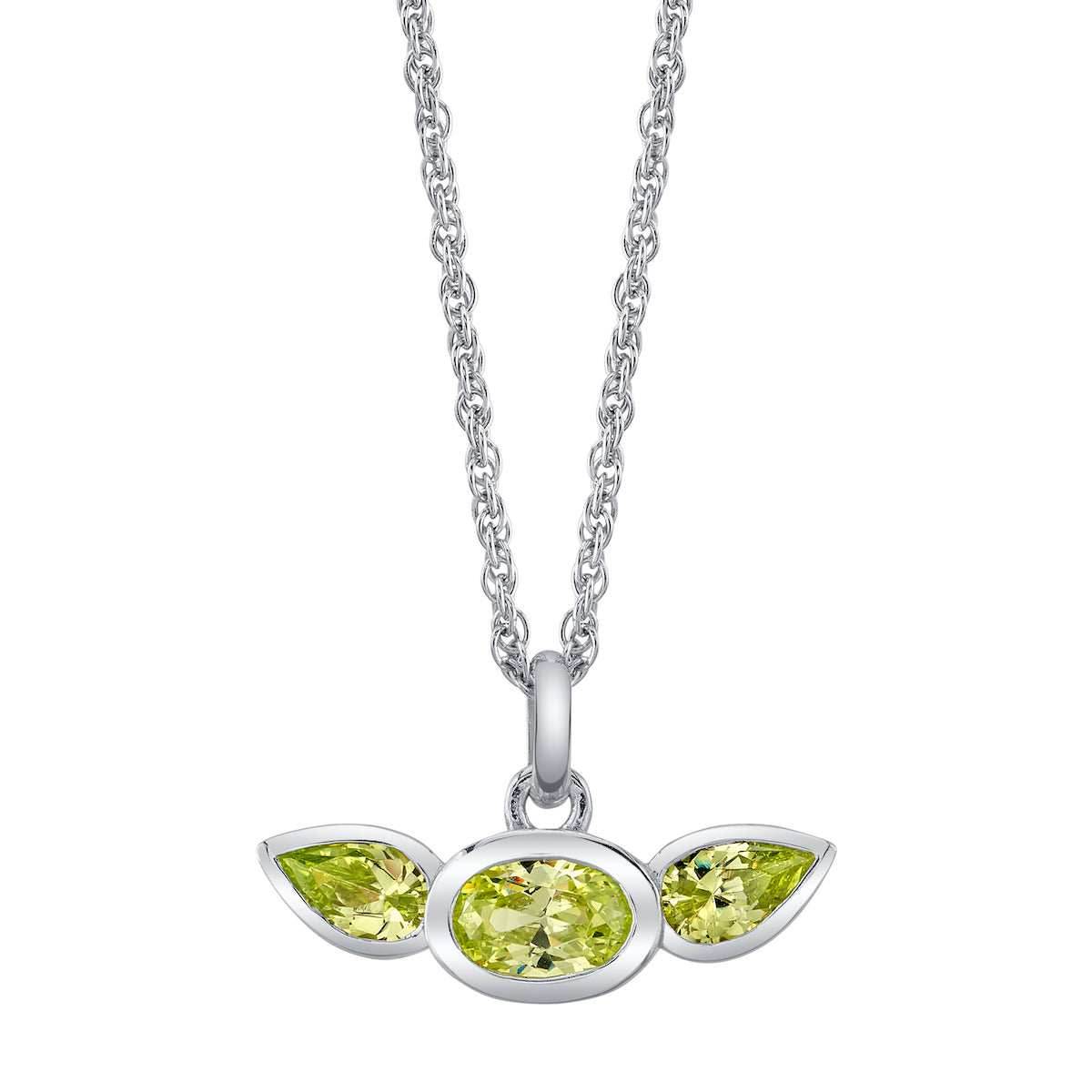 Star Wars X RockLove Grogu Crystal Necklace - 