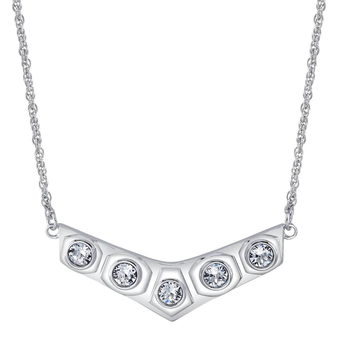 Star Wars X RockLove Leia Organa Crystal Necklace - 
