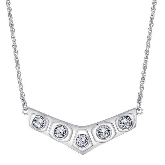 Star Wars X RockLove Leia Organa Crystal Necklace - 