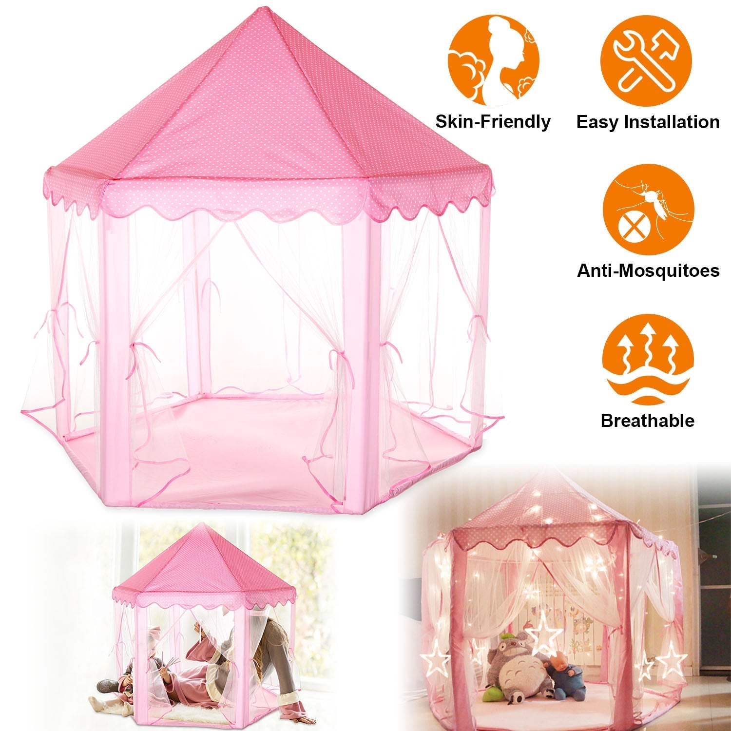 GBruno Kids Play Tents Princess for Girls