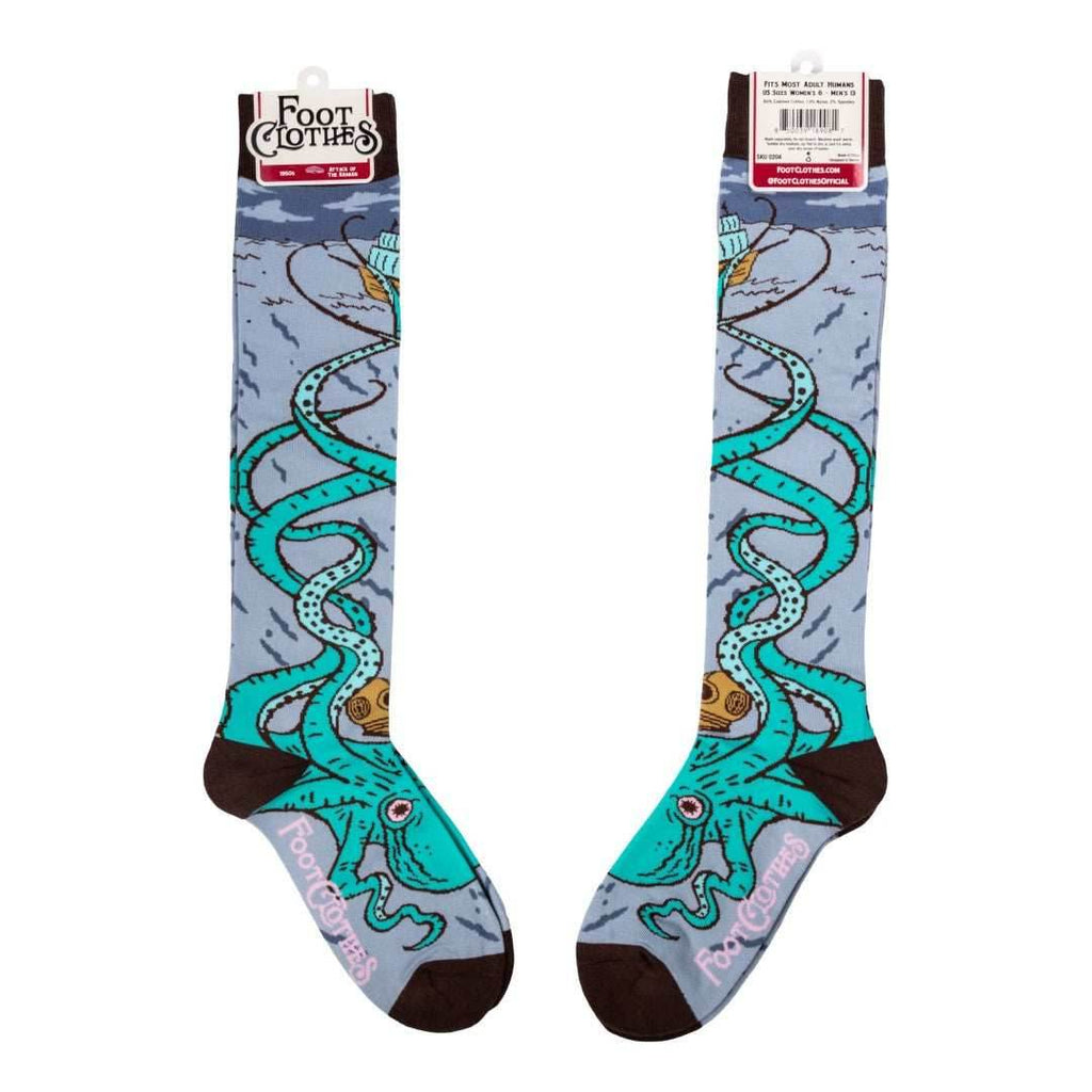 Attack of The Kraken Knee High Socks - 