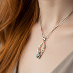 Vanessa Trinity Knot Necklace