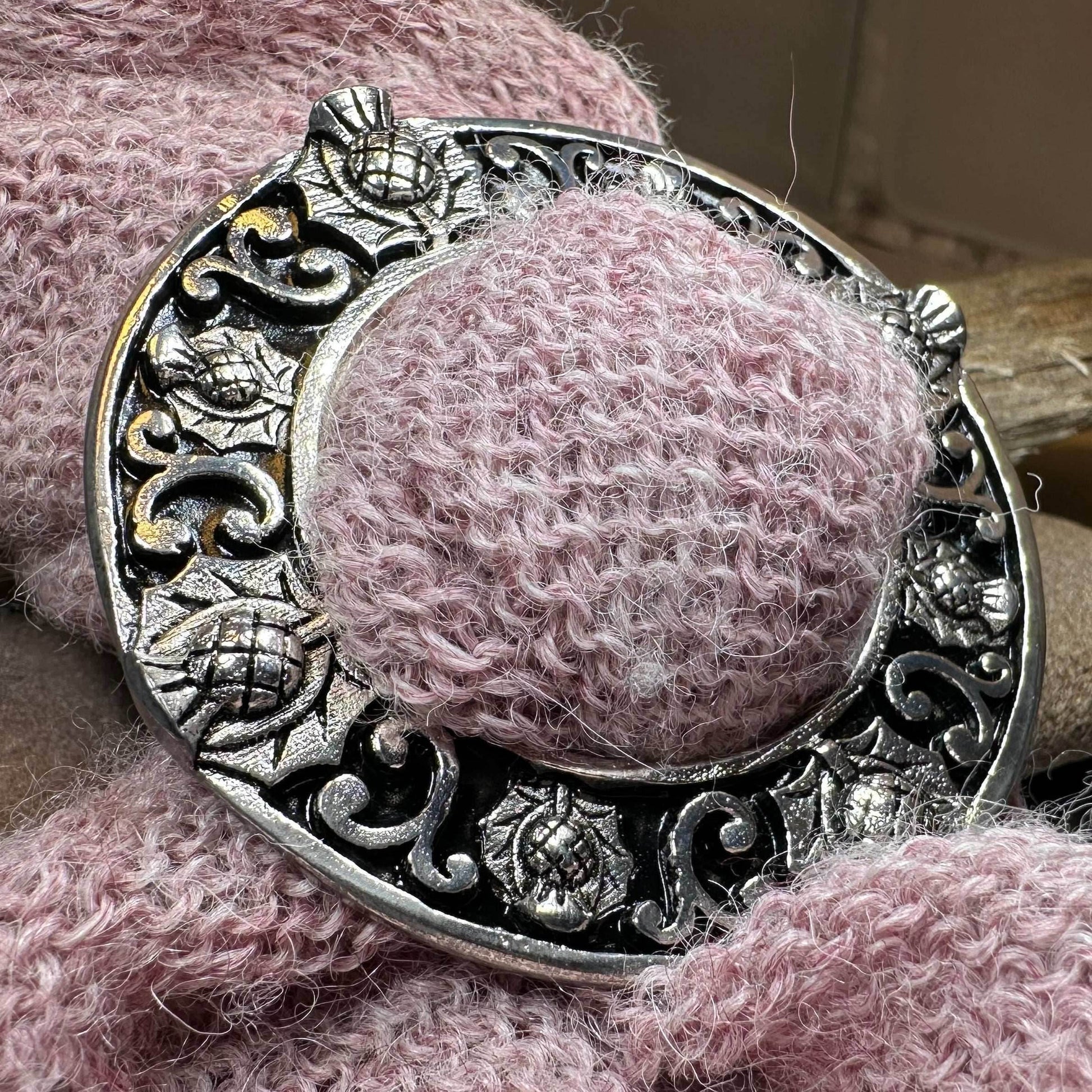 Thistle Scarf Ring - 