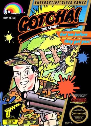 Gotcha (Nintendo NES) - Game Manual Only