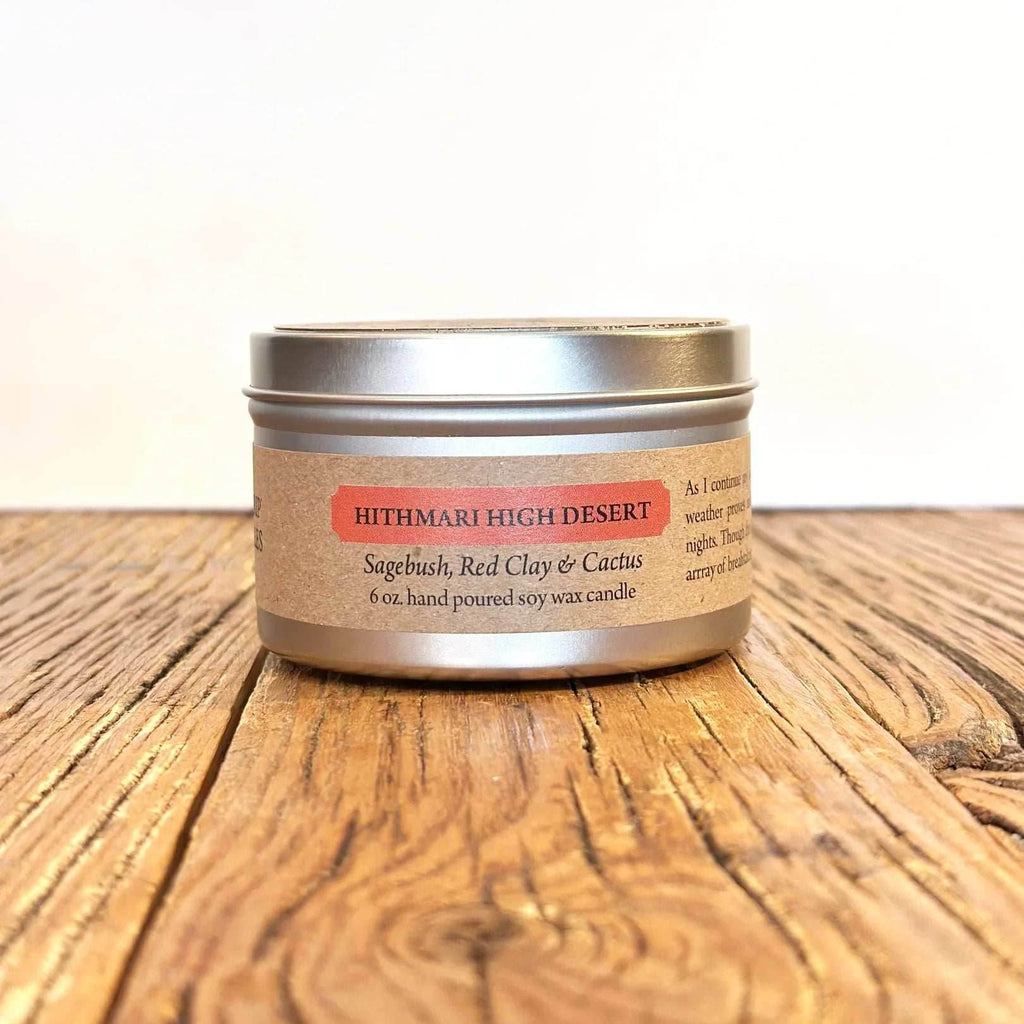 Cantrip Candles (6 oz Candle Tin) - Hithmari High Desert