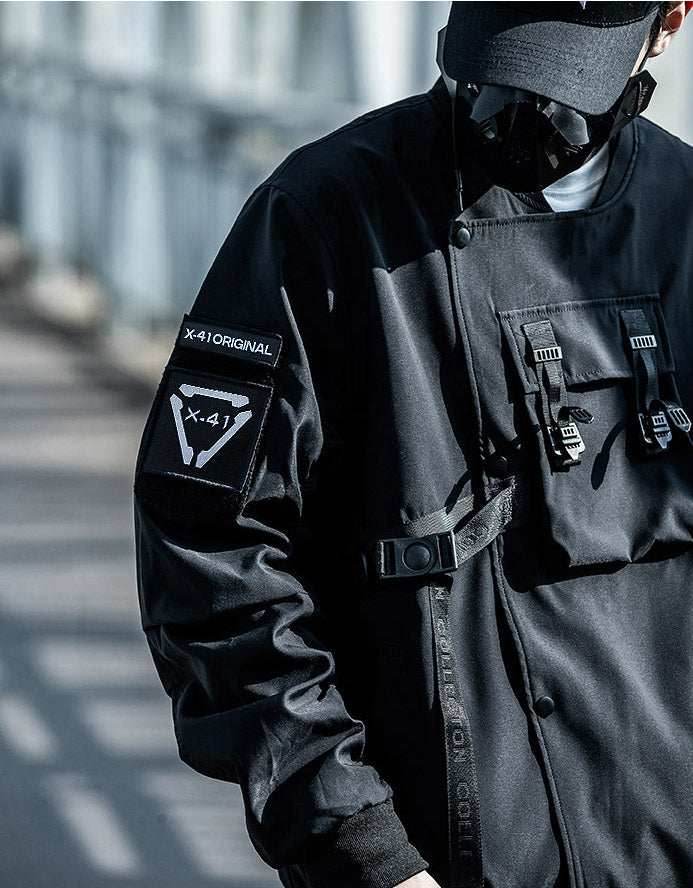 DuskJ6 Scar Slash Bomber Jacket - S
