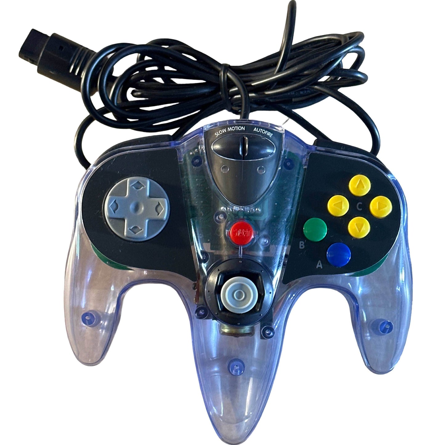 Nintendo 64 Controllers - N64 - (LOOSE) - Clear SharkPad Pro (Interact)