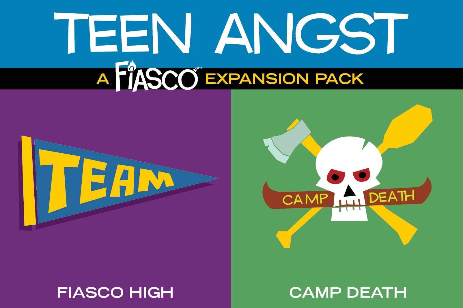 Fiasco: Teen Angst Expansion Pack - 