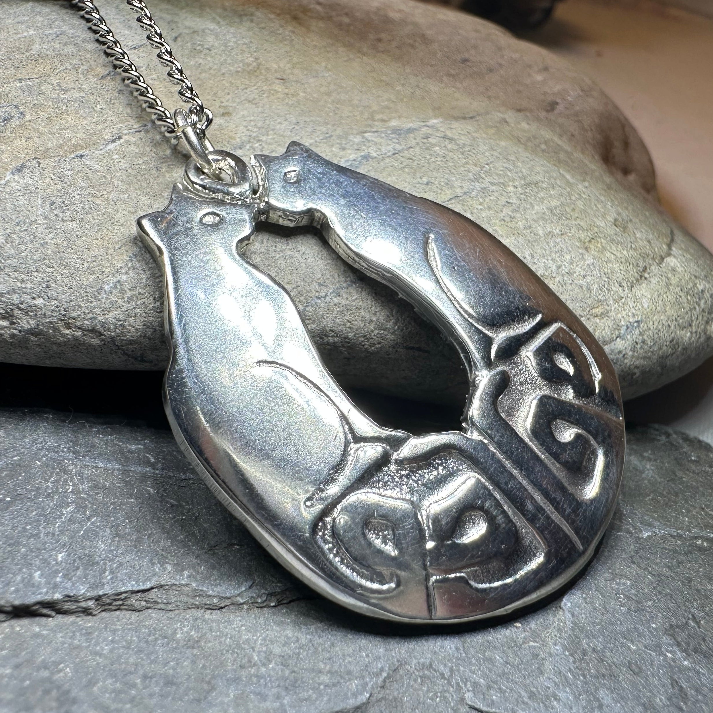 Celtic Cats Necklace