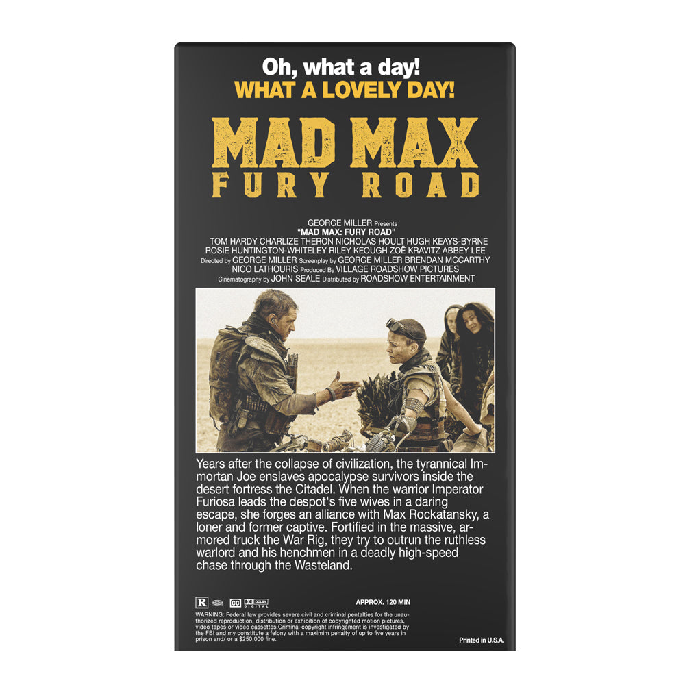 Mad Max Fury Road