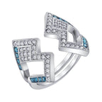 Star Wars X RockLove Ahsoka Tano Crystal Ring - Size 5