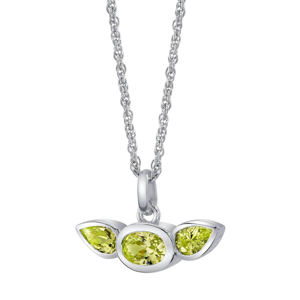 Star Wars X RockLove Grogu Crystal Necklace - 