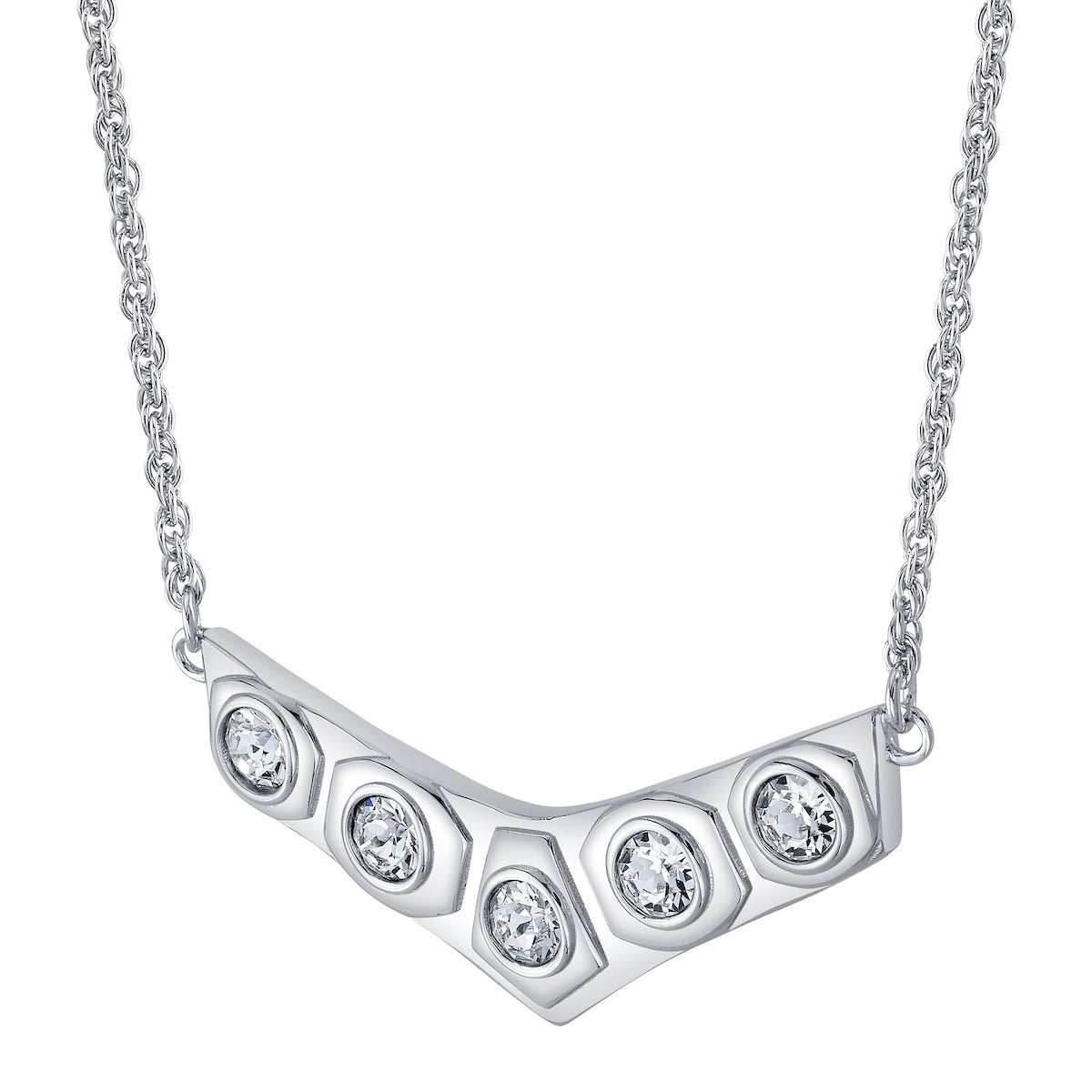 Star Wars X RockLove Leia Organa Crystal Necklace - 