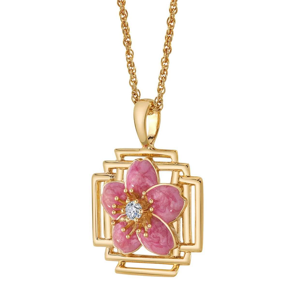 Disney X RockLove MULAN Mulan Keepsake Necklace - Sterling Silver