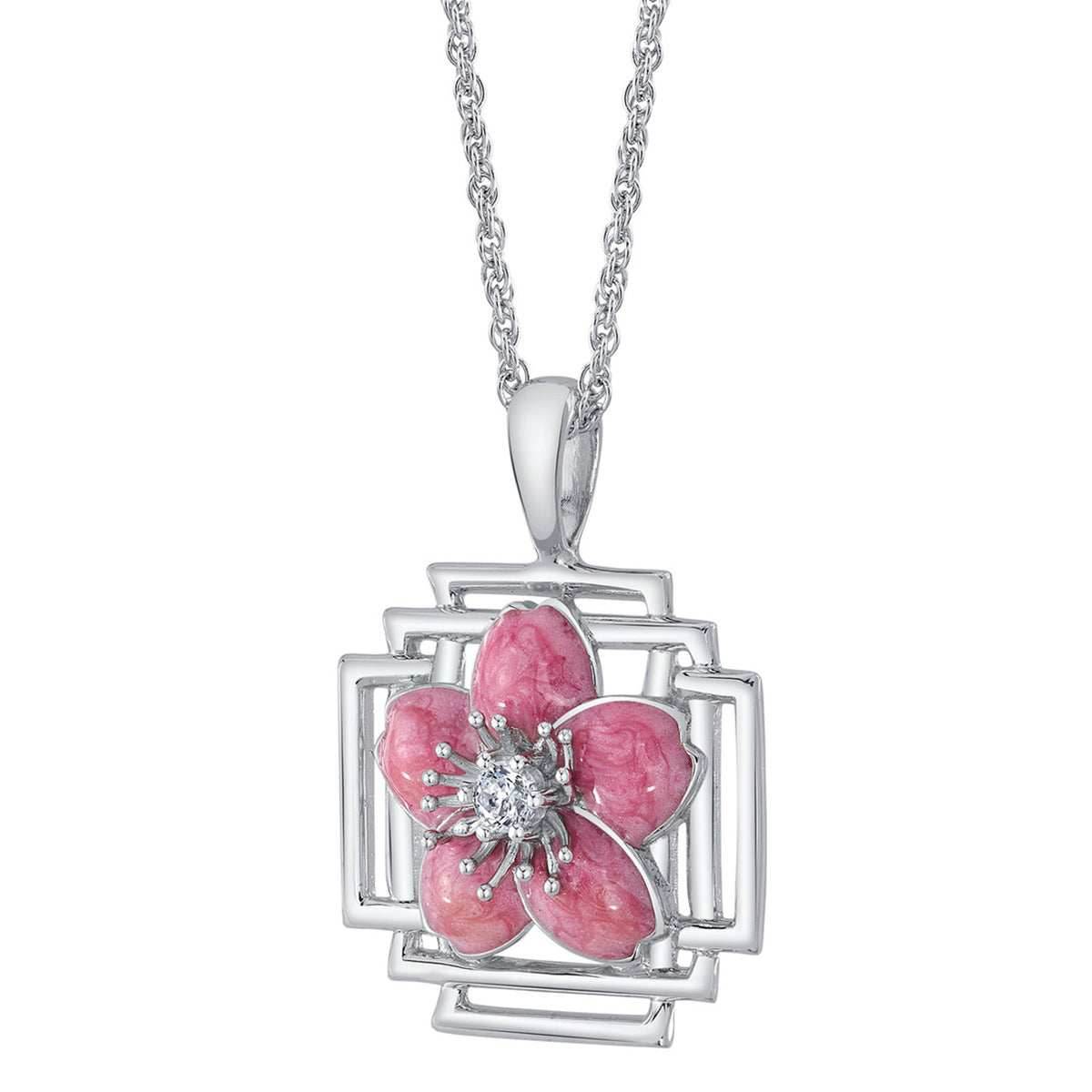 Disney X RockLove MULAN Mulan Keepsake Necklace - Sterling Silver