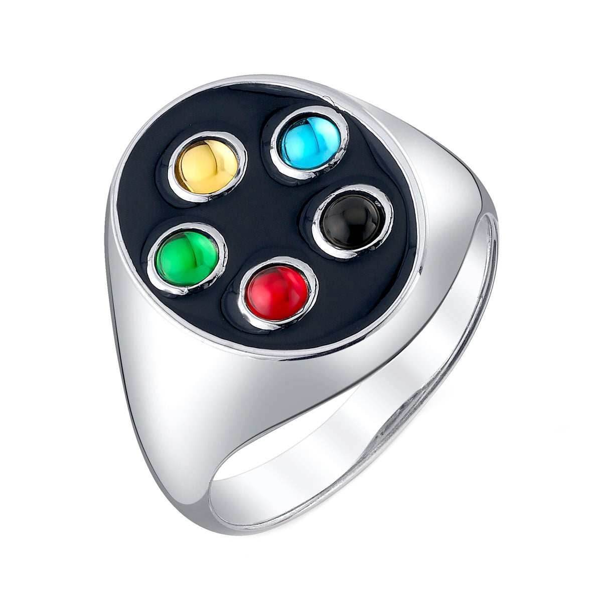 Magic: The Gathering X RockLove Pip Signet Ring - Size 6