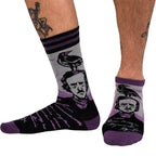 The Raven Poe Ankle and Crew Sock Pack | 2 Designs - 