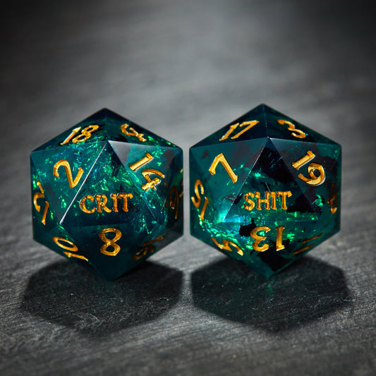 Crit or Shit dice set of 7