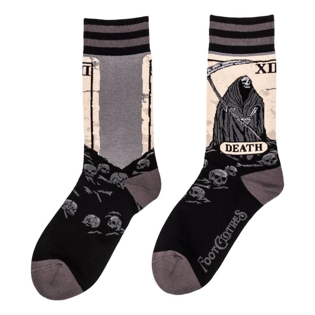PREORDER Death Tarot Card Crew Socks - 