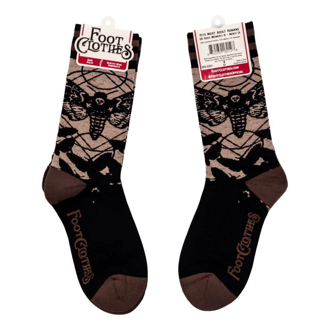 Death's Head Hawkmoth Crew Socks - 