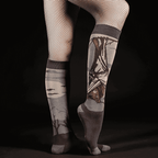 Bat Knee High Socks - 