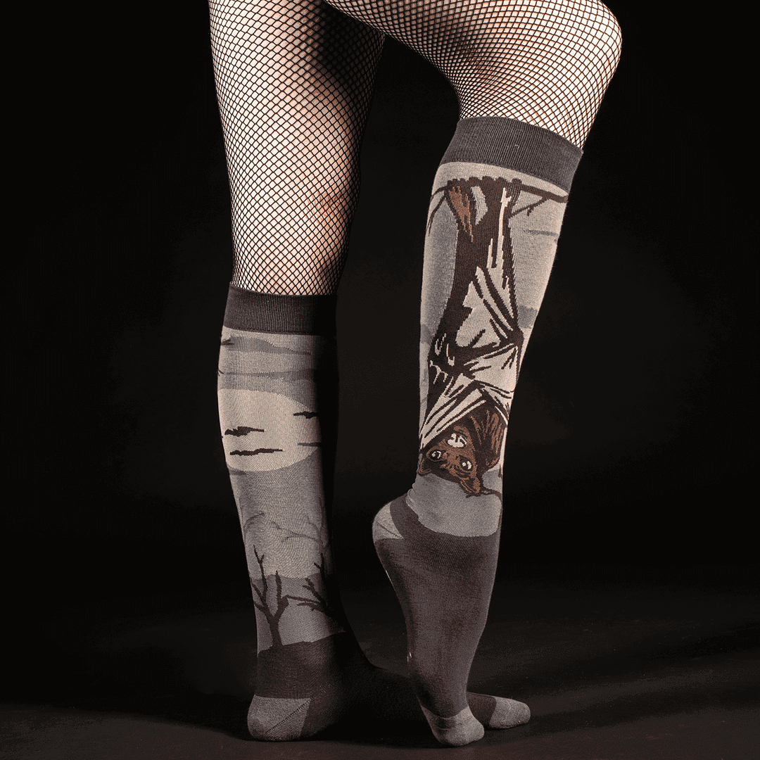 Bat Knee High Socks - 