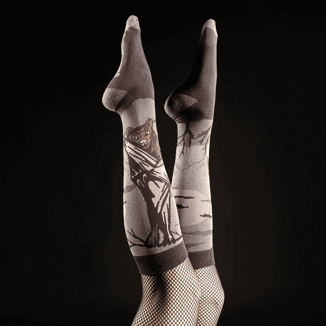 Bat Knee High Socks - 