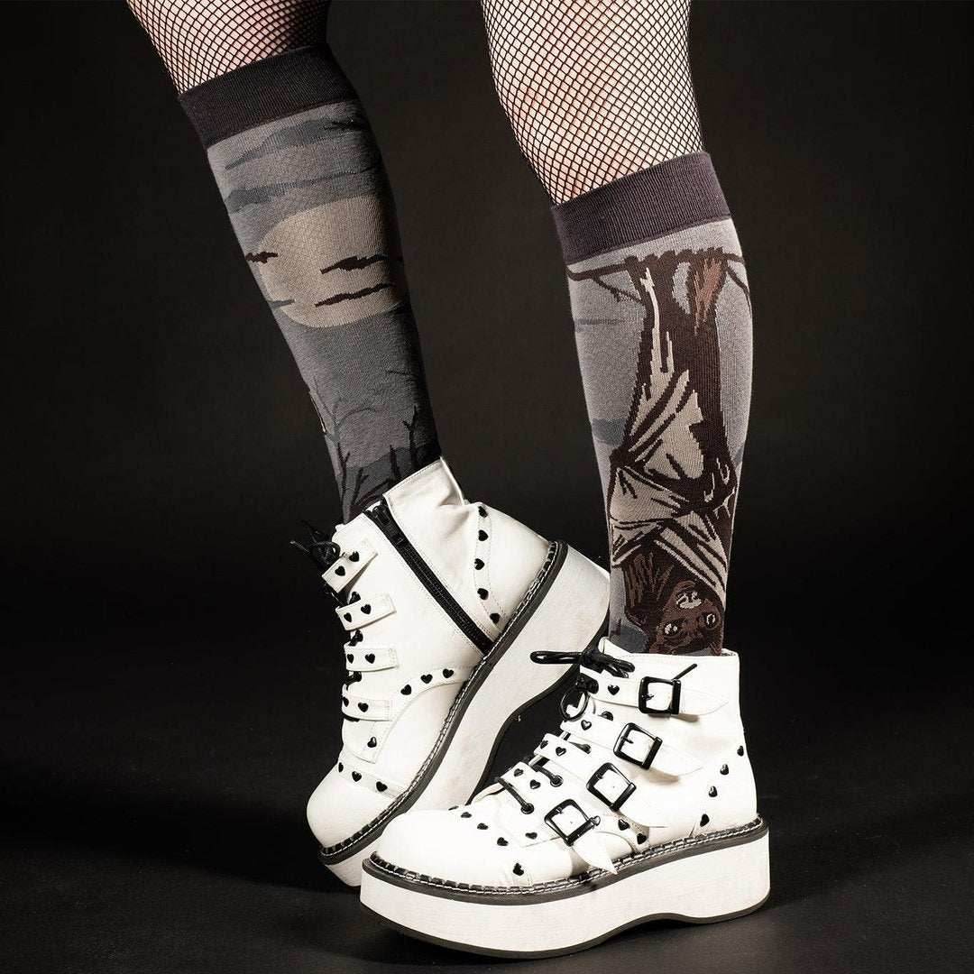 Bat Knee High Socks - 