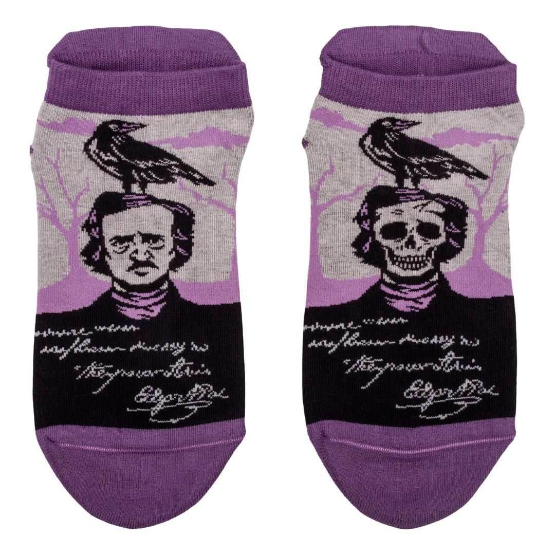The Raven Poe Ankle and Crew Sock Pack | 2 Designs - 