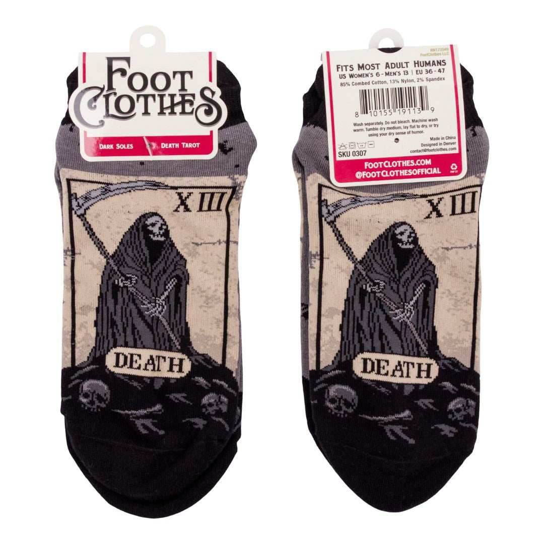 Death Tarot Card Ankle Socks - 
