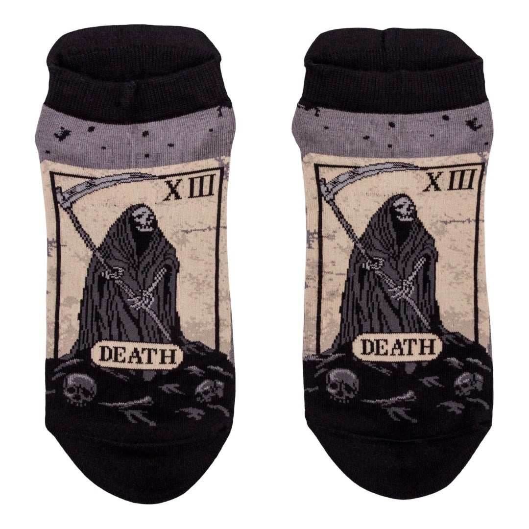 Death Tarot Card Ankle Socks - 