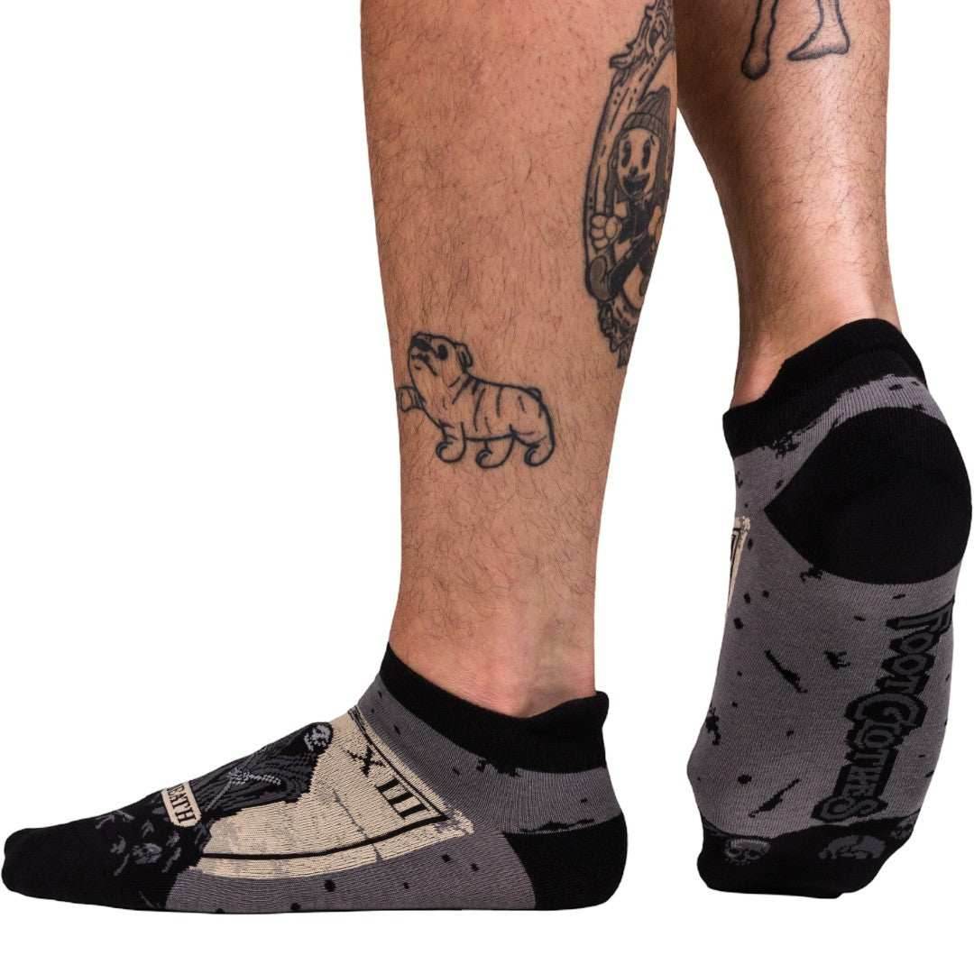 Death Tarot Card Ankle Socks - 