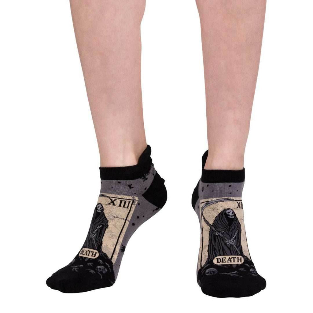Death Tarot Card Ankle Socks - 