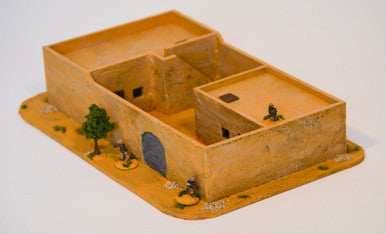 Walled Compound With Removable Roof (MDF) - 15MMDF030-R - 
