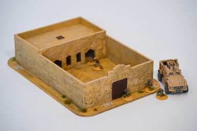 Walled Compound With Removable Roof (MDF) - 15MMDF035-R - 