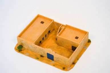 Walled Compound With Removable Roof (MDF) - 15MMDF036-R - 