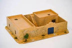 Walled Compound With Removable Roof (MDF) - 15MMDF036-R - 