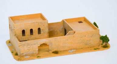Walled Compound With Removable Roof (MDF) - 15MMDF037-R - 