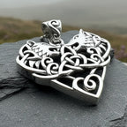 Celtic Wolf Love Necklace