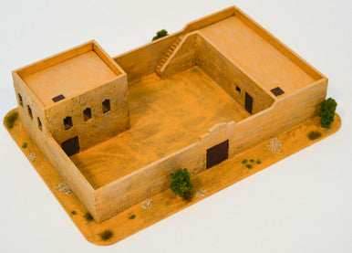 Walled Compound With Removable Roof (MDF) - 15MMDF038-R - 