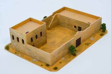 Walled Compound With Removable Roof (MDF) - 15MMDF038-R - 