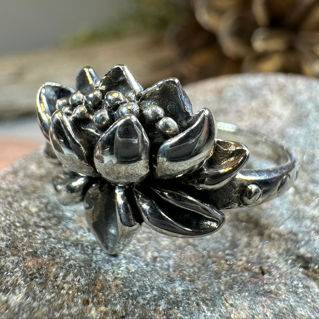 First Bloom Lotus Ring